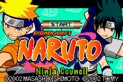 Naruto - Ninja Council Title Screen